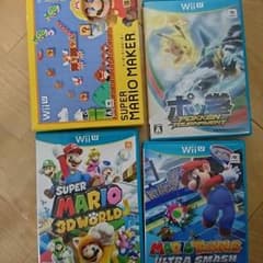 WiiＵソフトまとめ売りのサムネイル