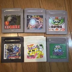 ゲームボーイ ソフト 6本セット まとめ売りのサムネイル