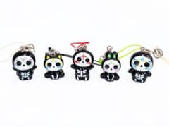 ハンドメイド スカルチャーム 5個セットのサムネイル