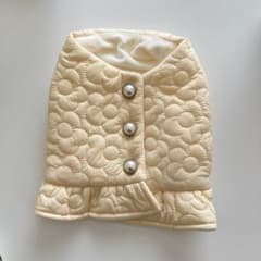 小型犬服 ドッグウェア 上品ベスト キルティングのサムネイル