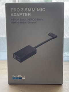 GoPro Pro 3.5mm Mic Adapter AAMIC-001のサムネイル