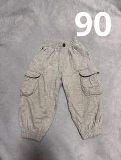 MY LITTLE WONDER カーゴパンツ グレー 90cmのサムネイル