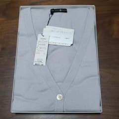高島屋　カシミヤ100% 　ロングカーディガン　未使用品のサムネイル