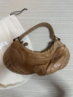 ナ*ト様 DIESEL ハンドバッグ ブラウン レザー ナ*ト様 DIESEL ハンドバッグ ブラウン レザー - メルカリ