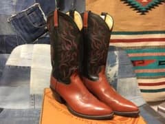 トニーラマ　ウェスタンブーツ　9  2/1 E 茶　美品‼️のサムネイル