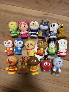 アンパンマン 指人形 ソフビ フィギュア 17体セットのサムネイル