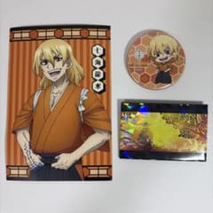 Dr. STONE 七海龍水　コラボカフェグッズ・特典＋トレーディング　セットのサムネイル