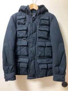 08AW NUMBER (N)INE ナンバーナイン ダウンジャケット 黒 2 - メルカリ