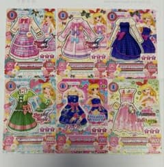 アイカツカード 星宮いちご ワンピース 6枚セットのサムネイル