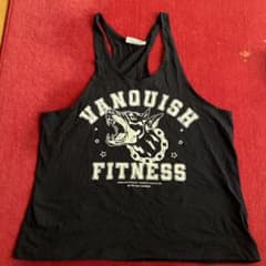 vanquish fitness TSP ドーベルマン　ブラックタンクトップのサムネイル