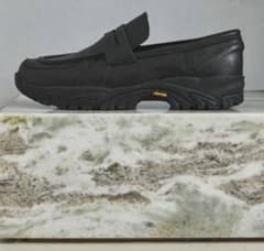 ボリュームVIBRAMソールリアルレザーローファースニーカーのサムネイル