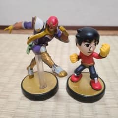 キャプテンファルコンamiibo Mii 格闘タイプamiiboセットのサムネイル