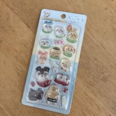 映画ちいかわ入場特典ボンボンドロップシールのサムネイル