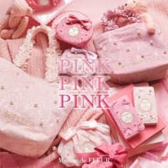 Maison de FLEURピンクピンクピンク レースパールフリル Mバッグのサムネイル