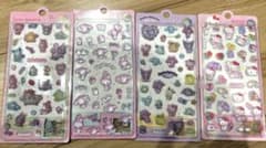 サンリオボンボンドロップシール 4シートセットのサムネイル