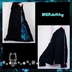 2WAY SIDE ZIP WIDE PANTS【NieR COSMO】のサムネイル