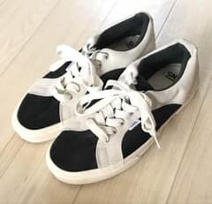 VANS LANPIN バンズ ランピン スニーカー 白黒のサムネイル