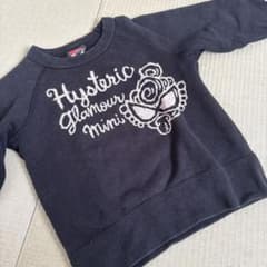 Hysteric Glamour ミニ トレーナー 95 ブラックのサムネイル