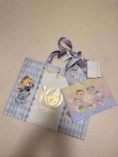 上海ディズニー 10周年 ダッフィー ショッピングバッグ セット - メルカリ
