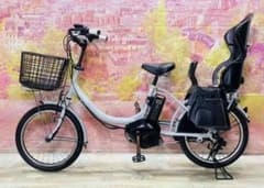 ZK3472 電動自転車 ブリヂストン ビッケ 子供乗せ 20インチ 送料無料