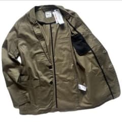【新品】BROWNY（ブラウニー） テーラードジャケット カーキ M タグ付きのサムネイル
