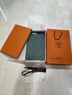 【新品・フルセット】HERMES エルメス サドルステッチ Tシャツ Lサイズのサムネイル