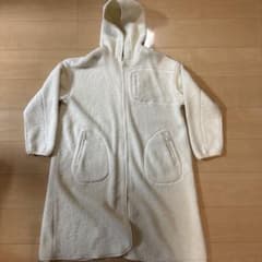 GU×UNDERCOVER ボアロングコート オフホワイトのサムネイル