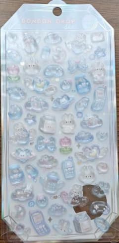 【正規品】BONBON DROPシール シャーベットみずいろのサムネイル