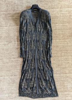 AKRIS アクリス シルク ロングカーディガン - メルカリ