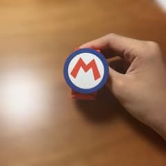 スーパーマリオ マリオ リストバンド キャラクターグッズのサムネイル