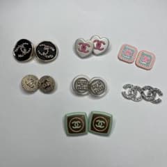 シャネル ピンバッチ セット　CHANELボタン set01のサムネイル