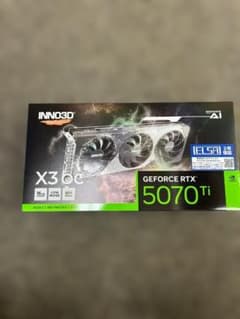 ウ*湖様 INNO3D GEFORCE RTX 5070 Ti X3OCのサムネイル