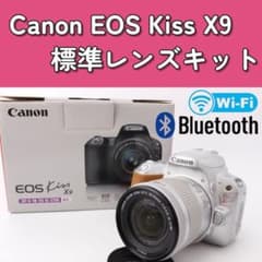 Canon EOS Kiss X9 希少カラー シルバー Wi-Fi スマホ転送 - メルカリ