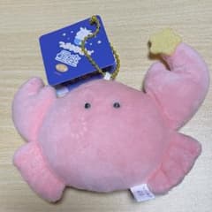つぶらな瞳の星座　ぬいぐるみ　キーホルダー　かに座　蟹座のサムネイル