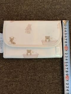 【新品未使用】ジェラートピケ　母子手帳ケース　小のサムネイル