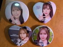 =LOVE 諸橋沙夏 缶バッジ 4点セットのサムネイル