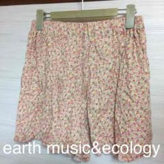 購入者様確定！小花柄 ミニキュロットパンツのサムネイル