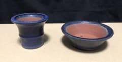 小品盆栽鉢 二鉢セットのサムネイル