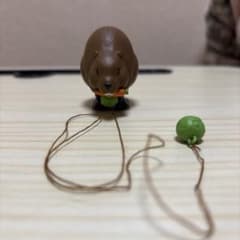 ビーバー ミニチュアフィギュア 人参のサムネイル