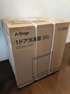 新品未使用品 A-Stage 1ドア31L冷凍庫冷蔵庫 FZ03A-31WT - メルカリ