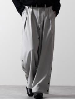 【完売品】CLEL マルチシルエット ルーズサイドボタンパンツのサムネイル