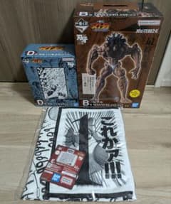 一番くじ 刃牙 巨大なる鼓動 B賞　D賞　E賞+オマケのサムネイル