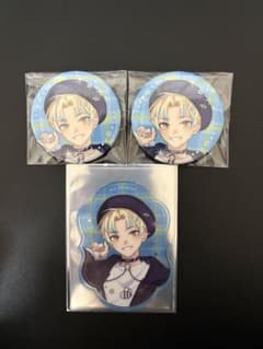TwinkleGifts ウィンターデート 緋八マナ 缶バッジ 特典 ステッカーのサムネイル