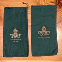 Crockett & Jones シューズ袋 2点セットのサムネイル