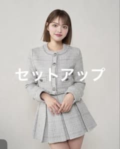 ダーリッチ コンパクトフリンジツイードジャケット - メルカリ