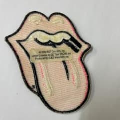 Rolling Stones 舌ロゴ パッチ 2002年製のサムネイル