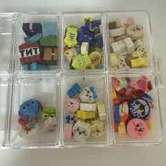 キャラクター消しゴムセットのサムネイル