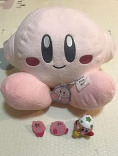 星のカービィ やさしいてざわりのBIGぬいぐるみ(にっこり)