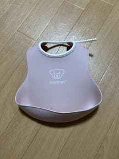 ベビービョルン シリコンエプロン ピンクのサムネイル