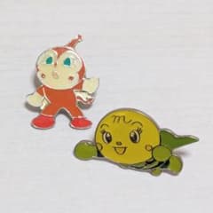 アンパンマン ピンバッジ ピンズ セット メロンパンナちゃん ドキンちゃん